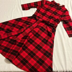 VLD Buffalo plaid dress